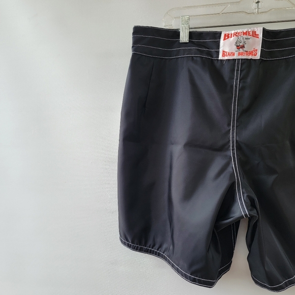Birdwell Britches 310 Men's Size 36 Black Boardshorts Surf Shorts - Picture 9 of 14